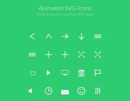 modernizr html5鼠标悬停svg动画图标效果