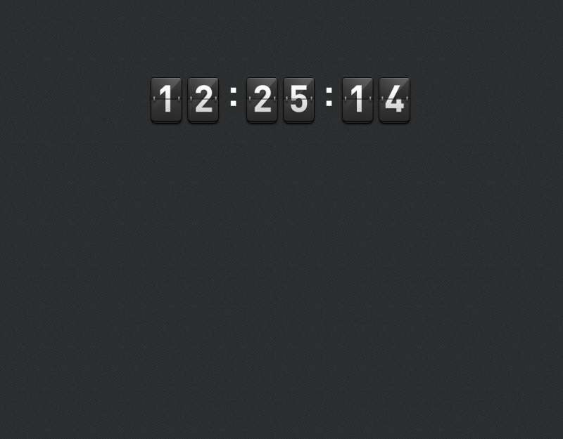 jquery.countdown.js网页倒计时插件制作倒计时动画下载