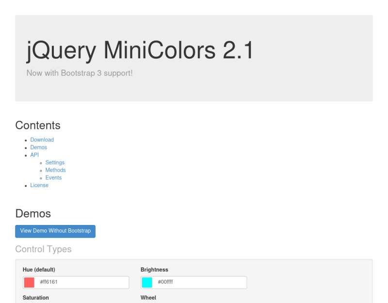 jquery颜色选择器插件选取颜色值代码