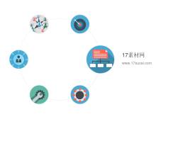 html5圆形旋转菜单点击图标菜单旋转切换代码
