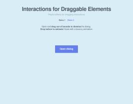 html5弹出窗口手机拖拽效果