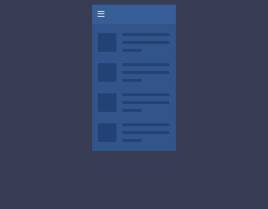 html5触屏手机侧边栏滑动导航菜单动画特效