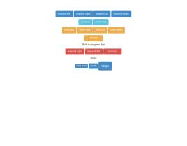 html5 css3扁平化按钮点击加载动画特效