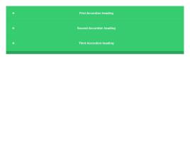 js css3响应式垂直手风琴展开收缩效果