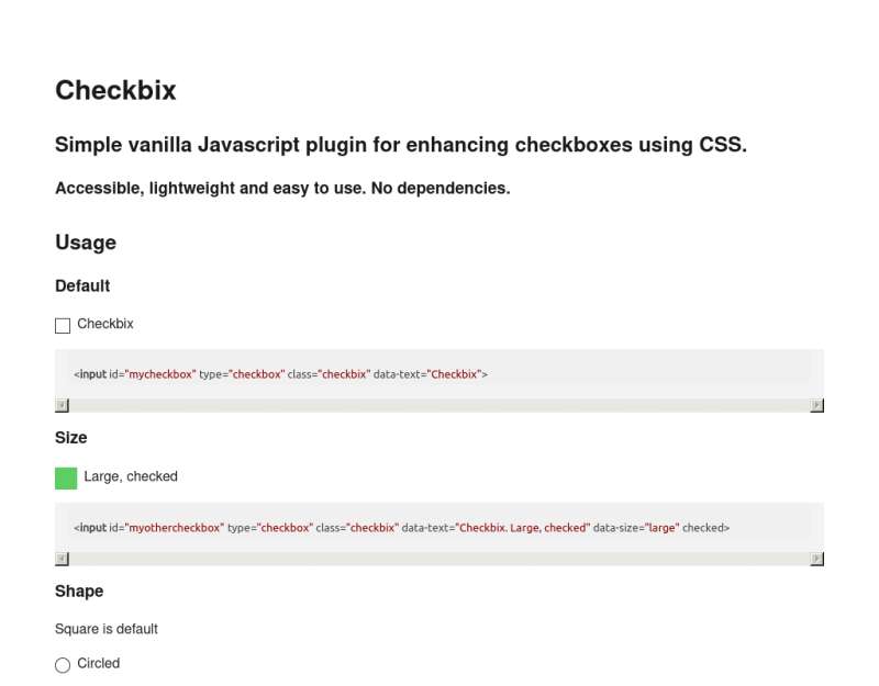 html5 css3制作checkbox多选框选中样式特效
