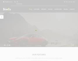 html5预约试驾汽车介绍单页模板