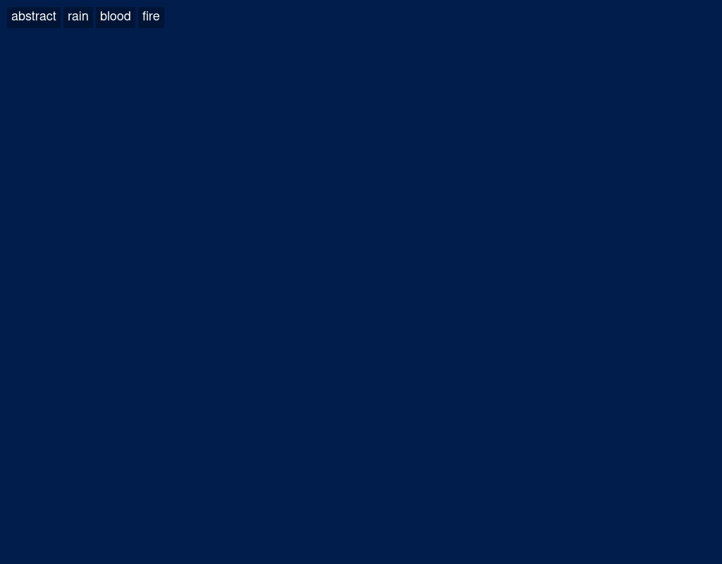 html5 canvas酷炫的云粒子動畫特效