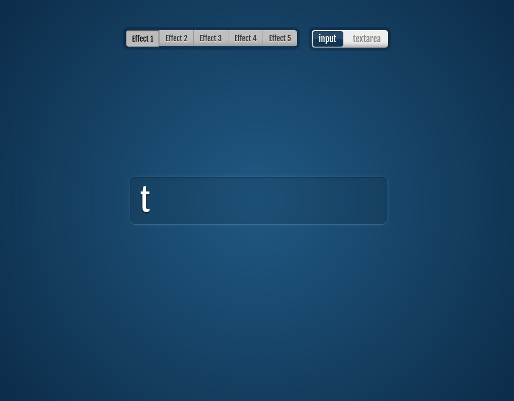 html5 css3仿打字輸入動(dòng)畫特效