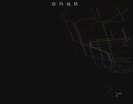 html5 svg科技感十足的地铁线路图动画特效