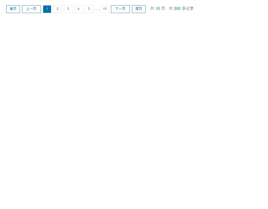 jQuery实用的列表分页插件代码
