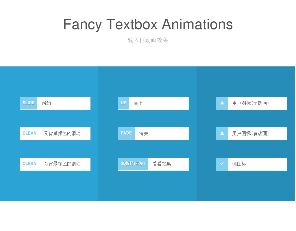 jQuery css3輸入框焦點(diǎn)事件圖標(biāo)動(dòng)畫(huà)效果