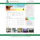 绿色的网页投资管理公司首页网站模板psd分层素材下载