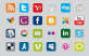 各种大型的社交媒体网站logo标志图标AI矢量素材下载