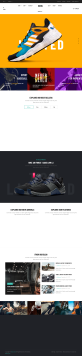 品牌运动鞋服商城HTML5模板