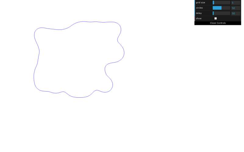 html5 canvas鼠标移动气泡动画特效