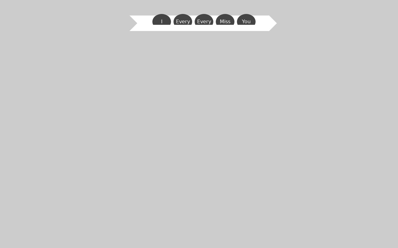 css3絲帶導(dǎo)航條欄