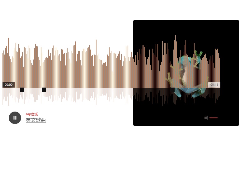 SoundCloud音頻可視化特效