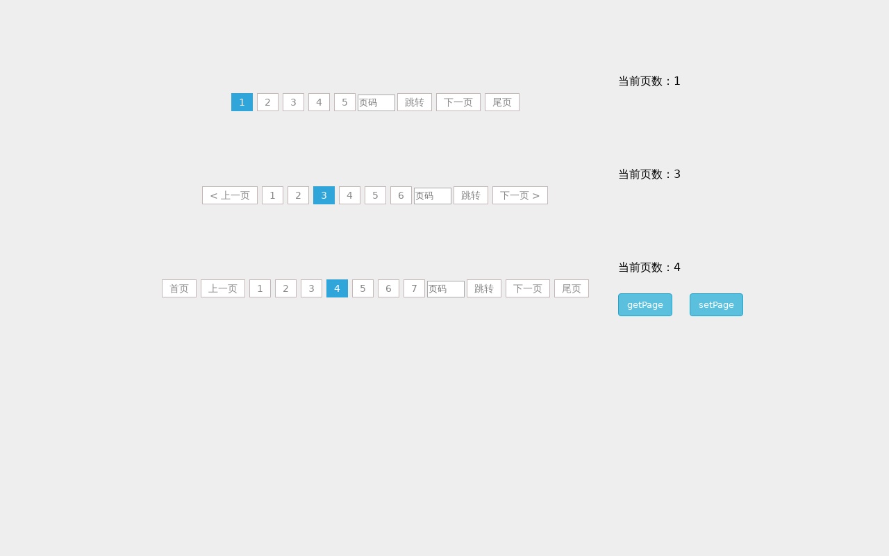 jquery pagination分頁(yè)插件頁(yè)碼跳轉(zhuǎn)代碼