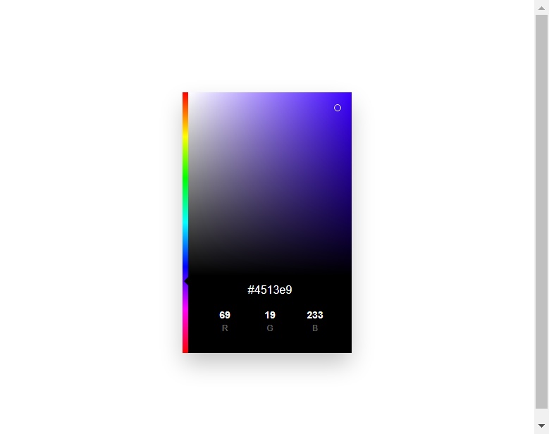 html5數(shù)值顏色選擇器代碼