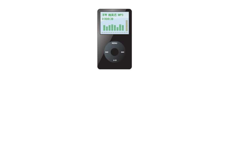 flash xml网页版iPod MP3音乐播放器