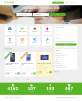 绿色的二手商品交易平台网站模板