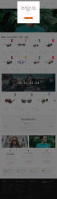 响应式的网上太阳眼镜购物商城模板html下载