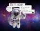 科幻宇宙背景宇航员404错误页面模板