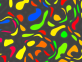 html5 canvas抽象色彩动画特效