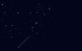 html5夜空中流星划过背景动画特效