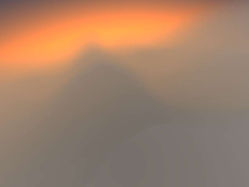 html5 canvas黎明时的天空背景动画特效