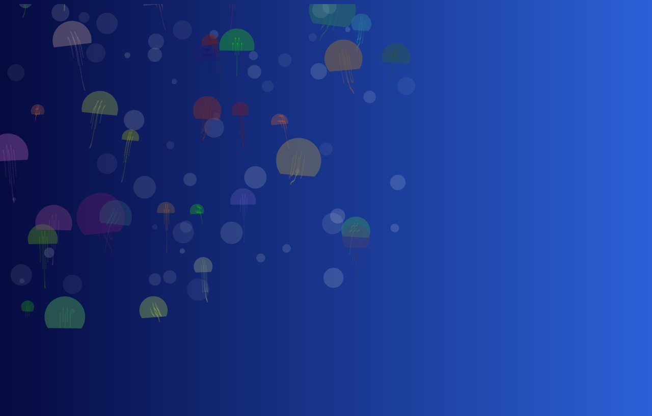 html5 canvas繪制海底水母游動特效