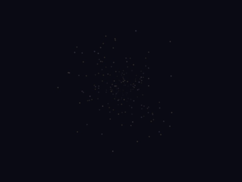 全屏canvas粒子無限發散動畫特效