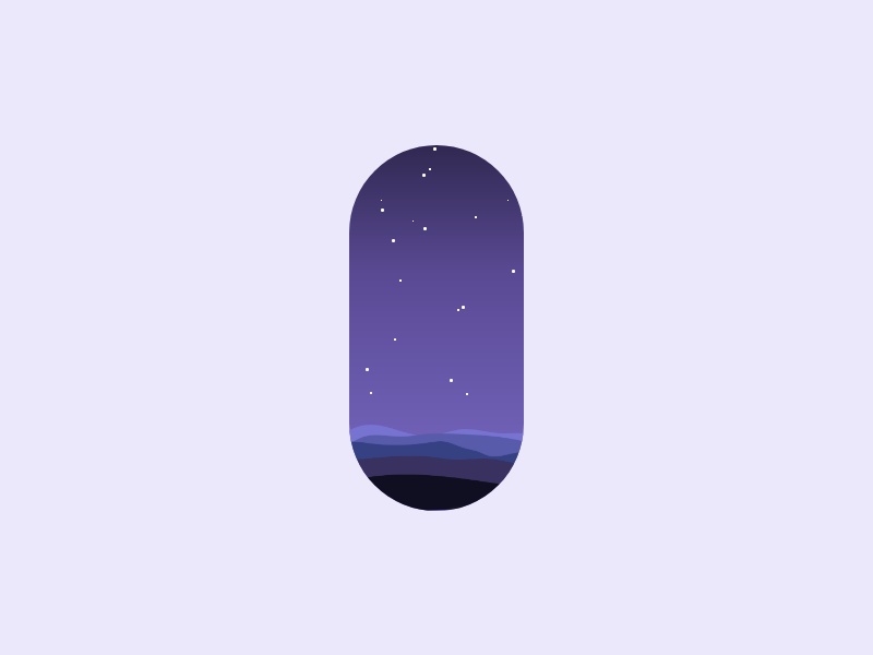 夜空中孔明燈動畫特效