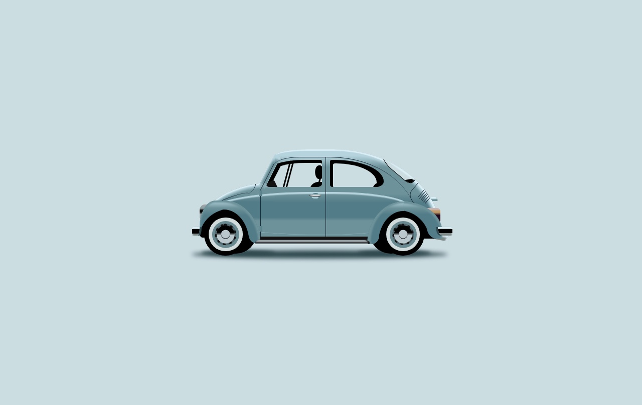 精美的3D卡通汽車圖形特效
