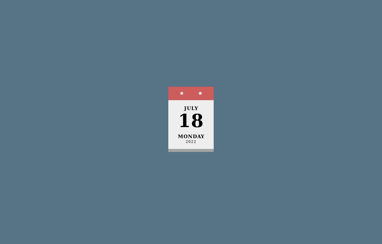 js css3掛歷撕掉動畫特效
