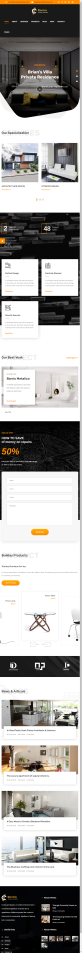 Bootstrap室内装饰设计公司网站模板