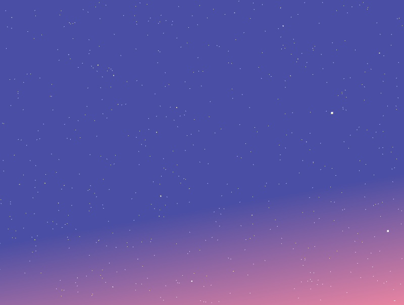 html5 canvas全屏的星星背景动画特效