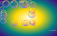 html5 svg漂浮的气泡动画特效