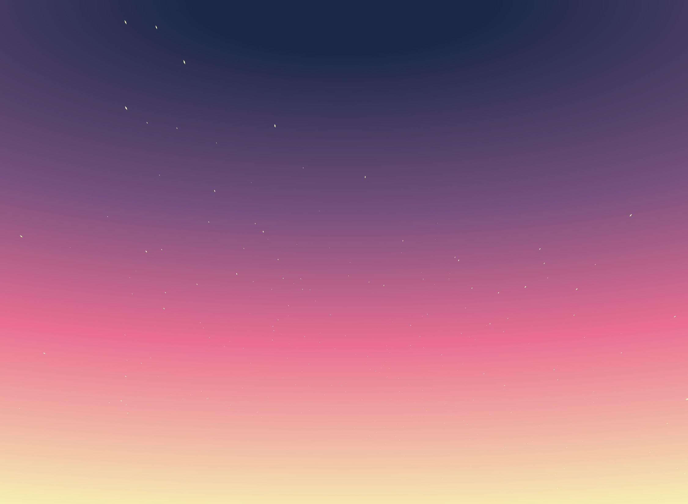 jQuery css3星云密布背景動畫特效