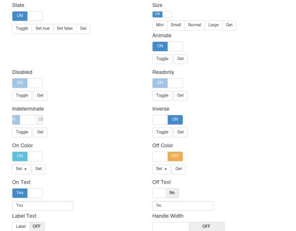 jquery开关按钮基于Bootstrap开关按钮特效