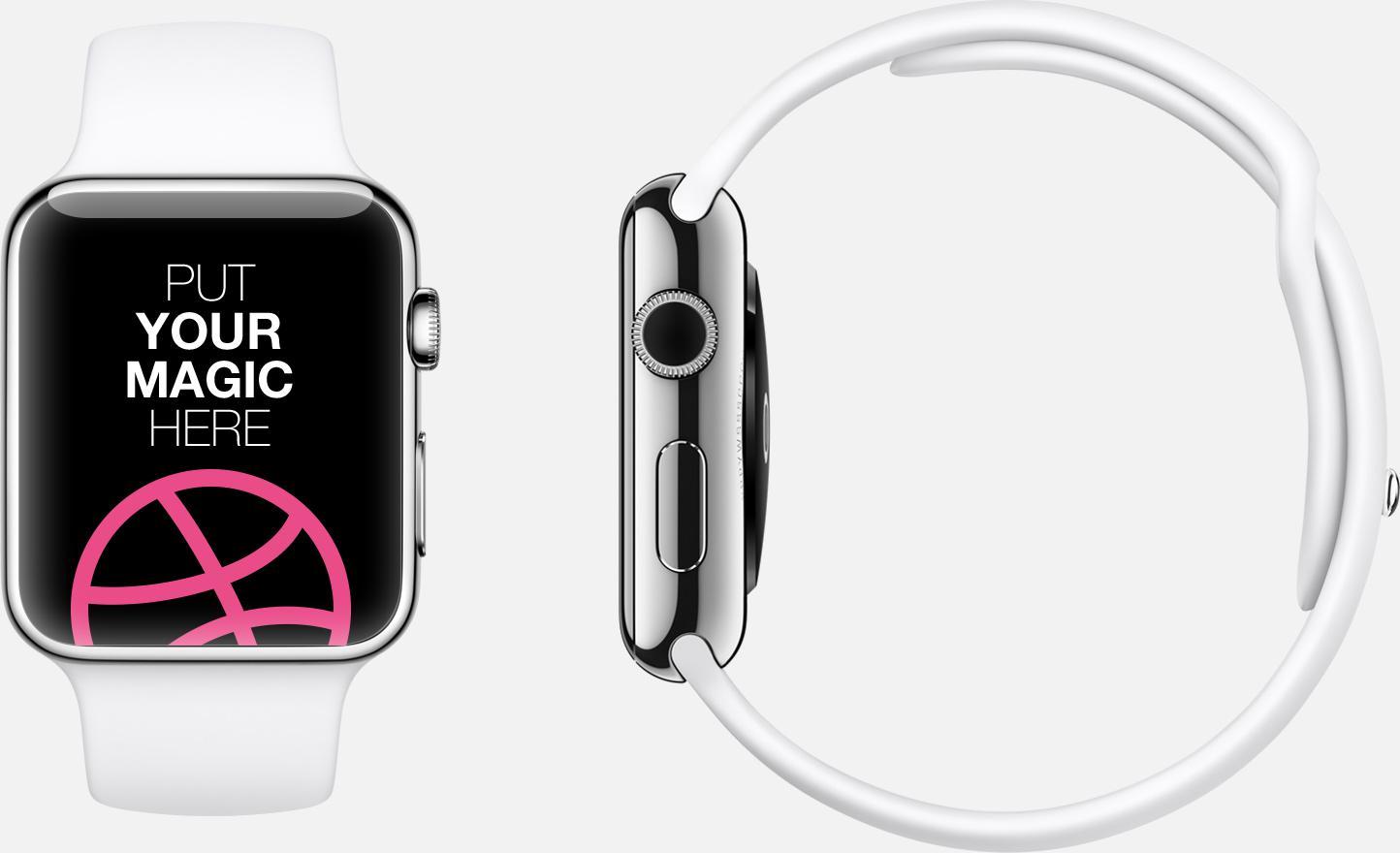 多款AppleWatch ui手表設計psd分層素材下載