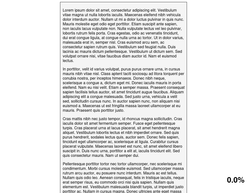 jquery页面滚动顶部浮动层提示效果代码