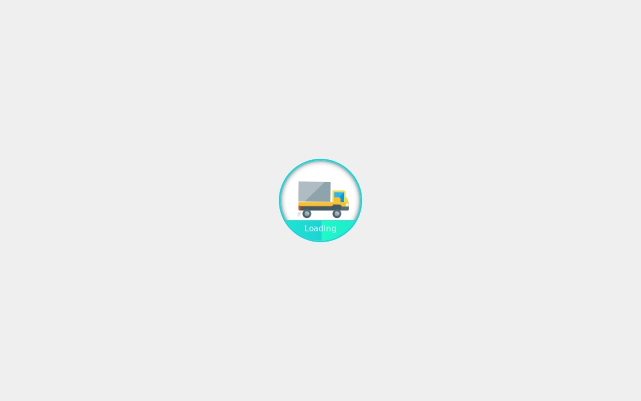 純css3貨車loading動畫特效