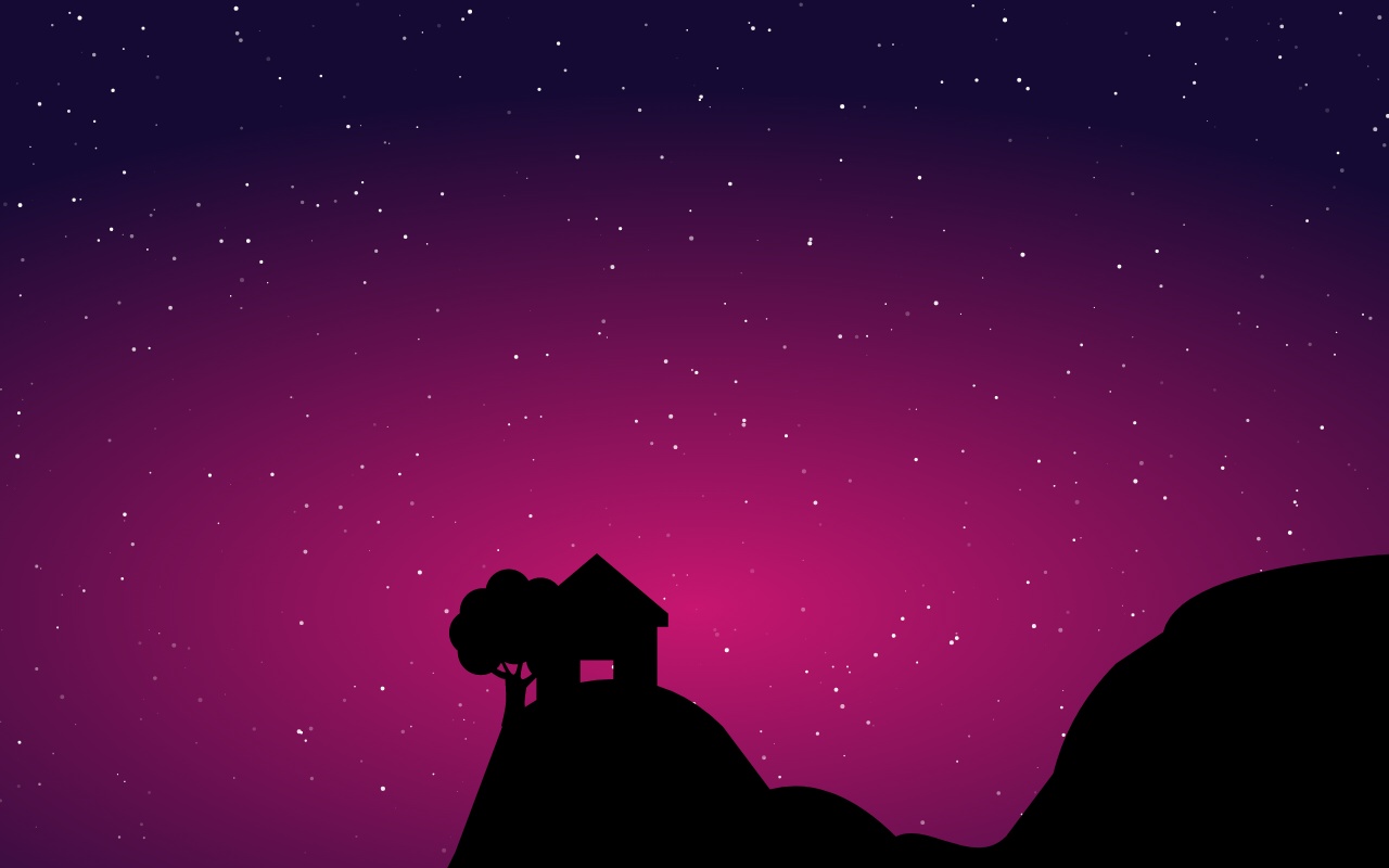 html5 svg北極光星星背景特效