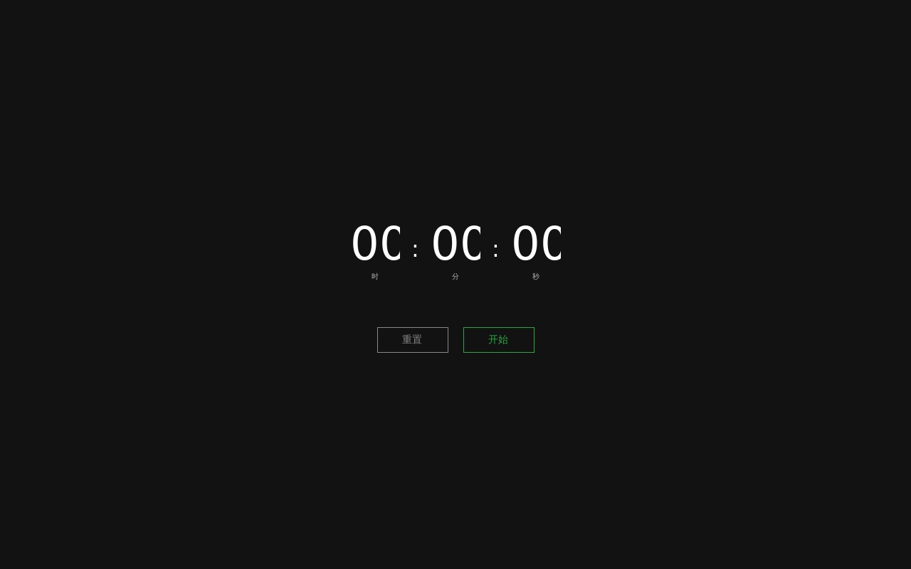 简洁的css3计时器实例