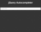 jquery autocomplete类似百度搜索框自动提示插件