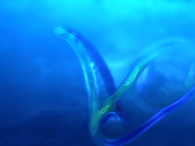 液态的海水漩涡动画特效