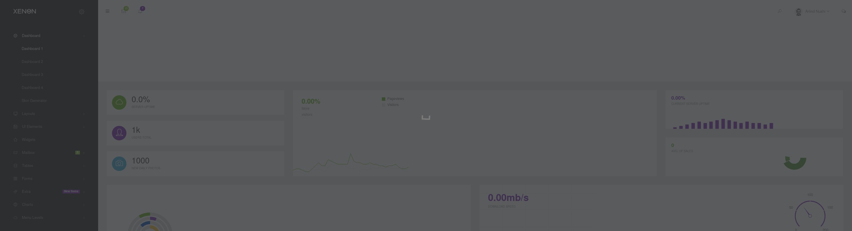 扁平化bootstrap響應式win8后臺模板源碼下載