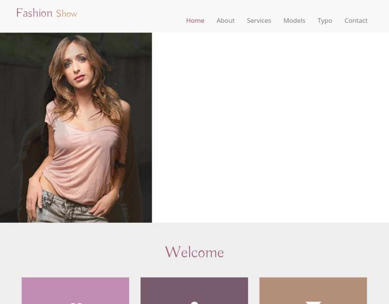国外简单的女性服装设计公司网站模板html下载