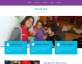 紫色的儿童教育公益网站模板html整站源码